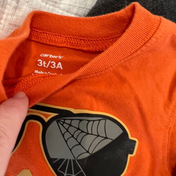 Lot of 8 Halloween/Thanksgiving play/PJ items, size 2T/3T - Picture 7 of 16